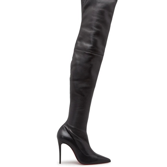 Christian Louboutin Kate Botta Alta Over the Knee Boots - Picture 1 of 13